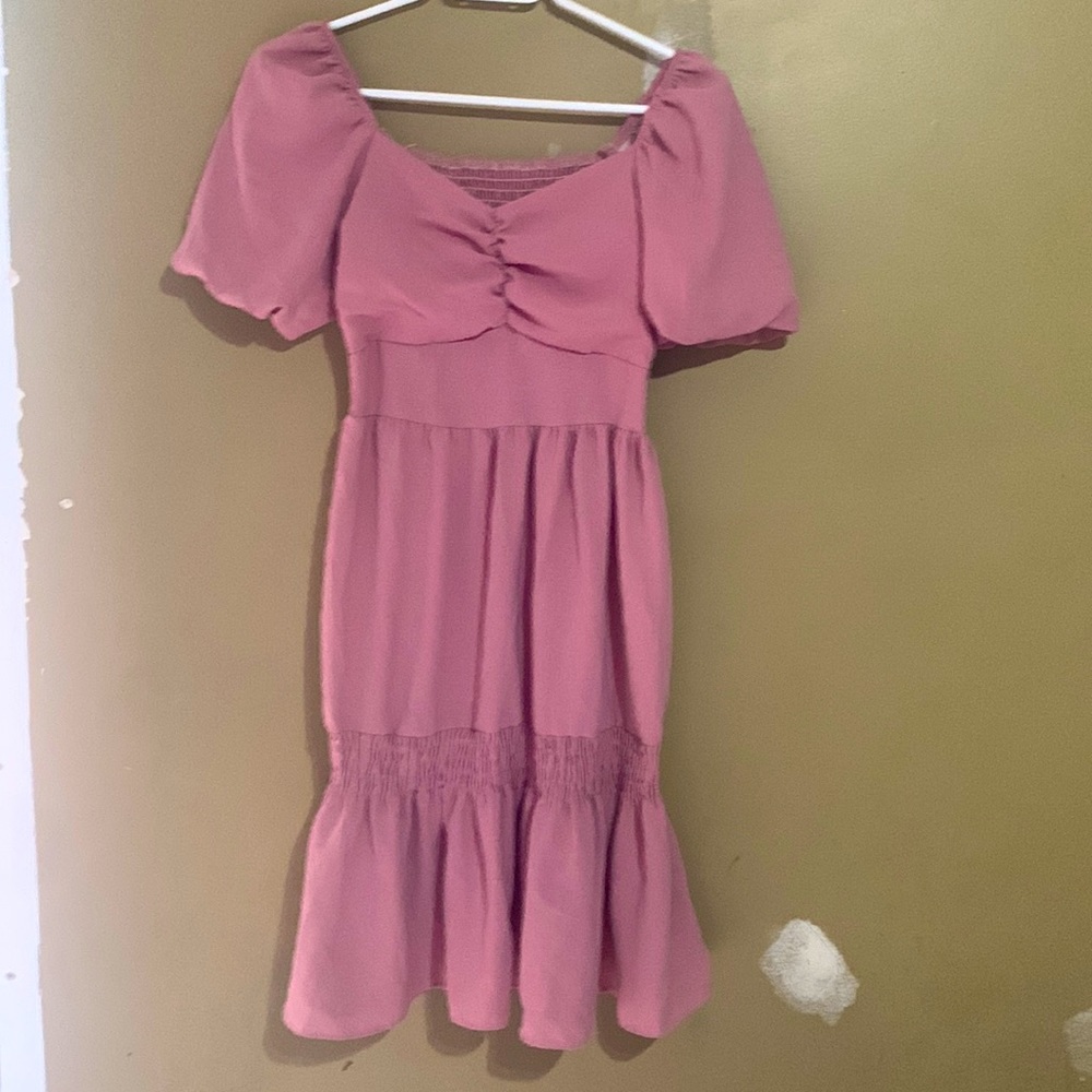 Knee dress.